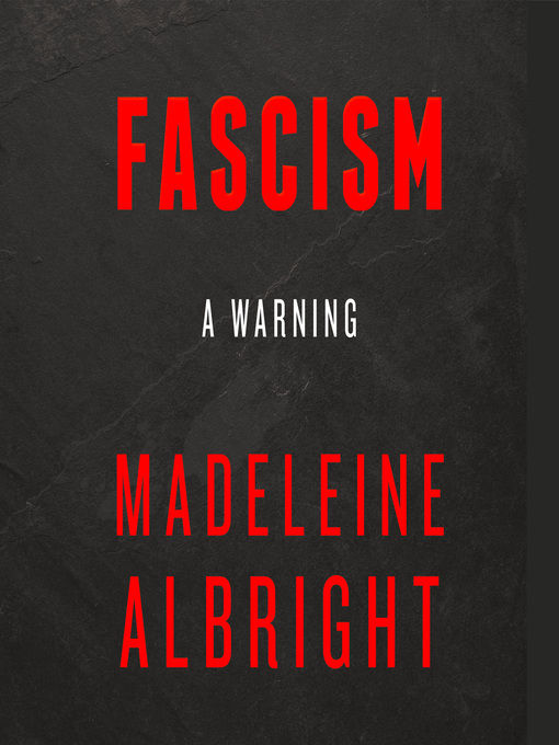 Couverture de Fascism